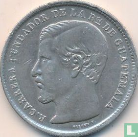 Guatemala 1 peso 1870 - Image 2