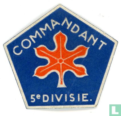 Commandant 5e Divisie