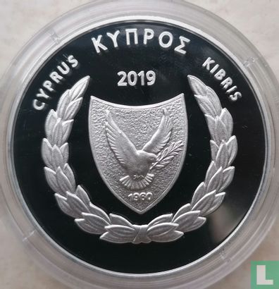 Cyprus 5 euro 2019 (PROOF) "30th anniversary Founding of the University of Cyprus" - Afbeelding 1
