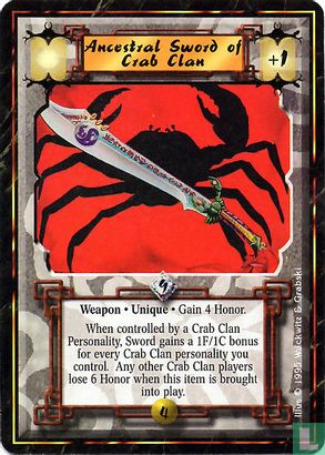 Ancestral Sword of Crab Clan