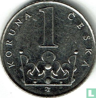 République tchèque 1 koruna 1993 - Image 2