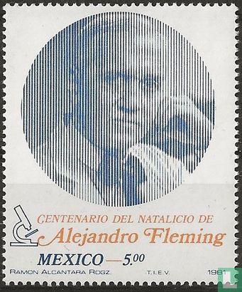100th birthday Sir Alexander Fleming