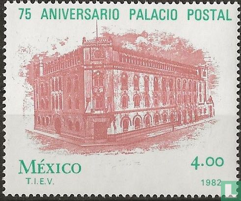 75 jaar hoofdpostkantoor, Mexico-Stad