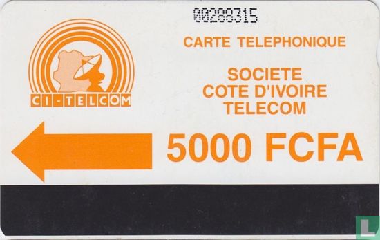 Carte téléphonique 5000 FCFA - Image 1