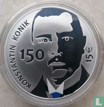 Estland 15 Euro 2023 (PP) "150th anniversary Birth of Konstantin Konik" - Bild 2