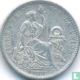 Pérou 1 dinero 1905 - Image 2