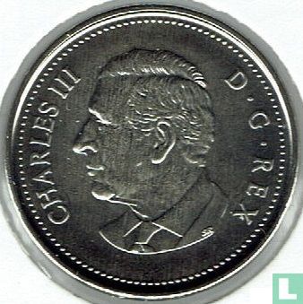 Canada 5 cents 2023 (type 2) - Image 2