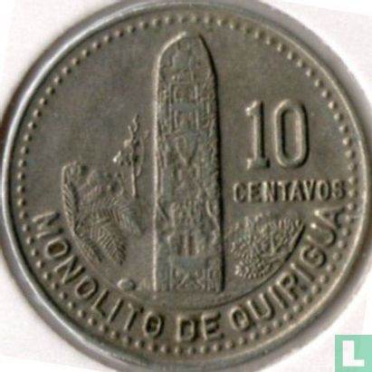 Guatemala 10 Centavo 1986 (Typ 2) - Bild 2