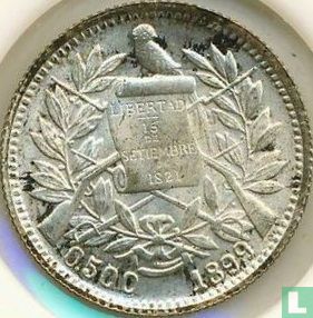 Guatemala 1 real 1899 (0.500) - Image 1