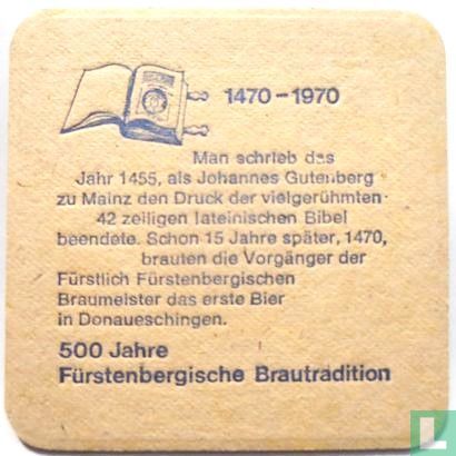 500 Jahre Fürstenbergische Brautradition - Man schrieb das Jahr 1455, ...  - Afbeelding 1