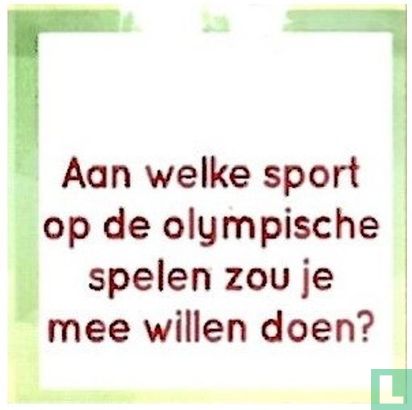 Aan welke sport op de olympische spelen zou je mee willen doen? - Afbeelding 1