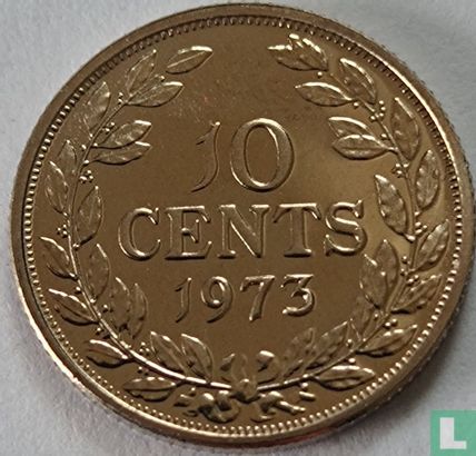 Liberia 10 cents 1973 (PROOF) - Afbeelding 1