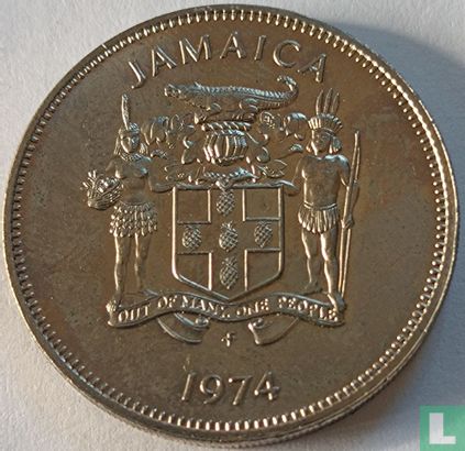Jamaïque 20 cents 1974 - Image 1