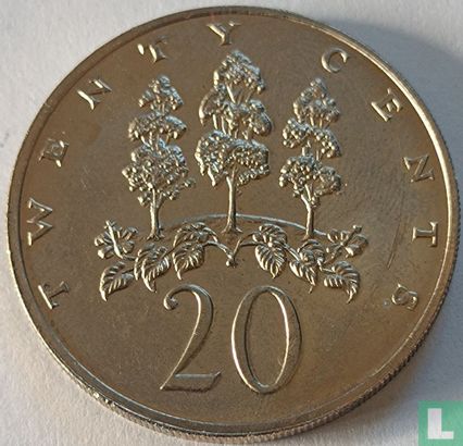 Jamaïque 20 cents 1974 - Image 2