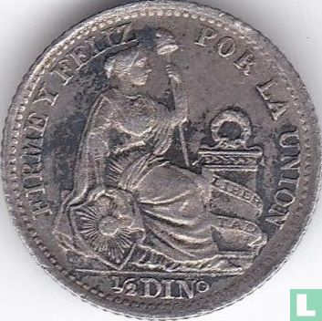 Peru ½ dinero 1903 - Image 2
