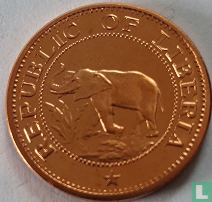 Liberia 1 cent 1973 (PROOF) - Afbeelding 2