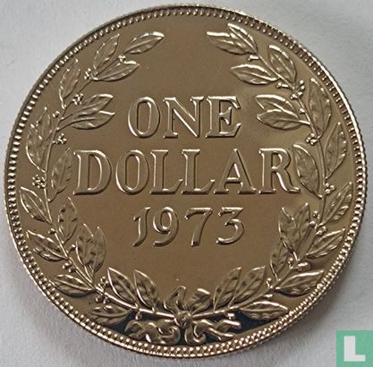 Libéria 1 dollar 1973 (BE) - Image 1