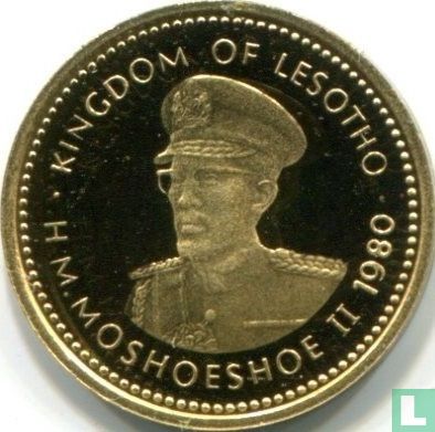 Lesotho 5 lisente 1980 (PROOF) - Image 1