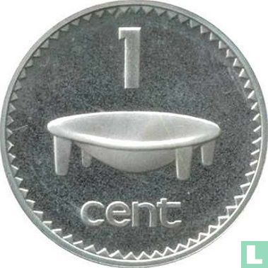Fiji 1 cent 1976 (PROOF) - Image 2
