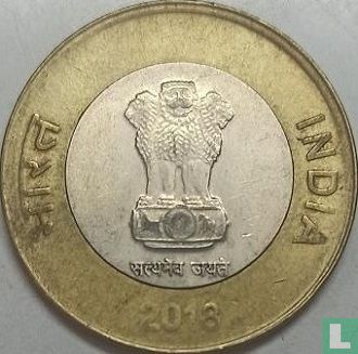 India 10 rupees 2018 (Calcutta) - Image 1