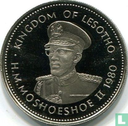 Lesotho 50 lisente 1980 (PROOF) - Image 1