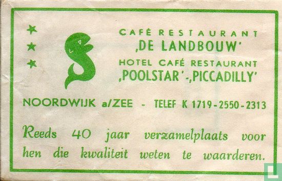 Café Restaurant "De Landbouw" - Image 1