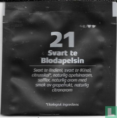 Svart te Blodapelsin  - Image 1