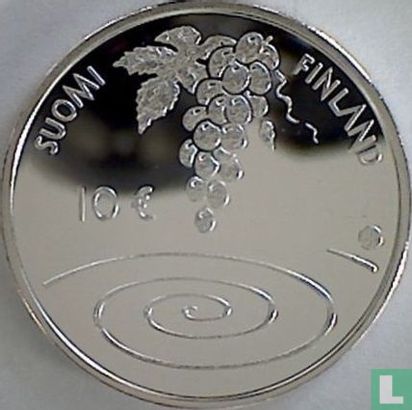 Finland 10 euro 2014 (PROOF) "150th anniversary Birth of Emil Wikström" - Afbeelding 2