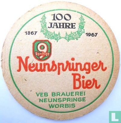 100 Jahre Neunspringer Bier
