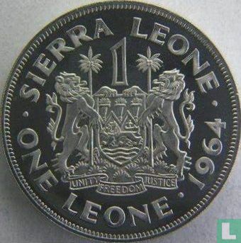Sierra Leone 1 leone 1964 (PROOF - copper-nickel) - Image 1