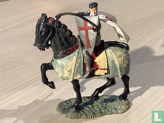 Templar on horseback - Image 1