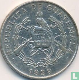 Guatemala ¼ quetzal 1929 - Image 1