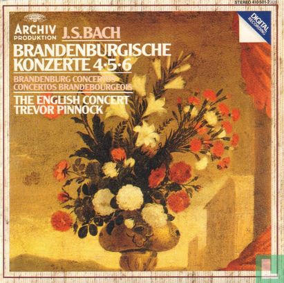 J.S.Bach Brandenburgische Konzerte 4-5-6 - Afbeelding 1
