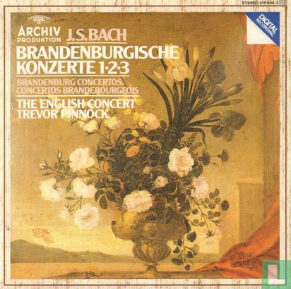 J.S.Bach Brandenburgische Konzerte 1-2-3 - Afbeelding 1