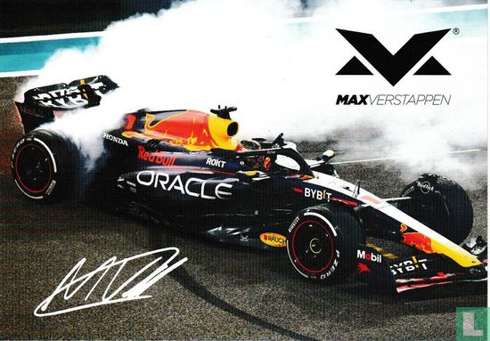 Fotokaart Max Verstappen Abu Dhabi 2023 - Afbeelding 1