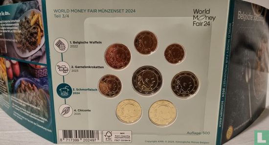 België jaarset 2024 "World Money Fair of Berlin" - Afbeelding 3