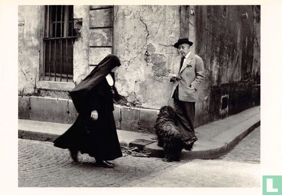 Jacques Prévart regarde passer une bonne sœur..., 1952 - Image 1