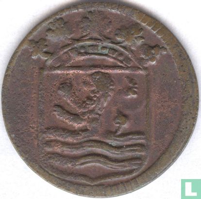 VOC 1 duit 1756/5 (Zeeland) - Image 2
