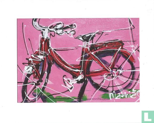 Rode damesfiets