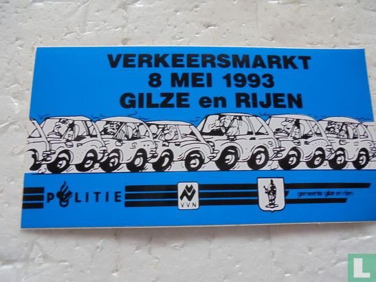 Verkeersmarkt 8 mei 1993 Gilze en Rijen