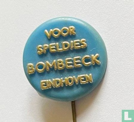 Voor speldjes Bombeeck Eindhoven [or sur bleu]