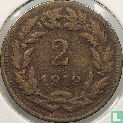 Honduras 2 centavos 1919 - Afbeelding 1