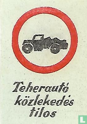 Teherautó közlekedés tilos - Afbeelding 1
