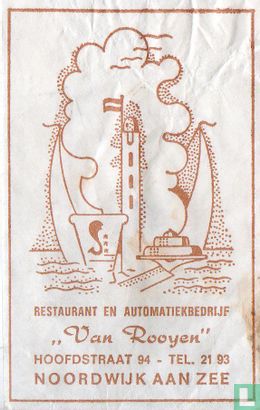 Restaurant en Automatiekbedrijf "Van Rooyen" - Afbeelding 1