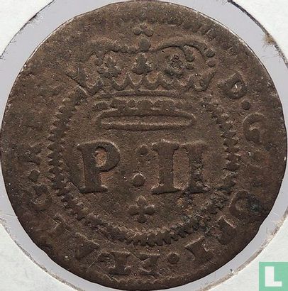 Portugal 1½ Réis 1699 - Bild 2
