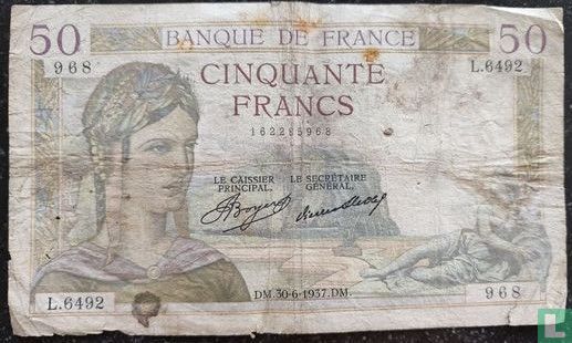 Frankreich 50 Franken - Bild 1