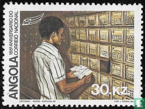 185 jaar Post in Angola