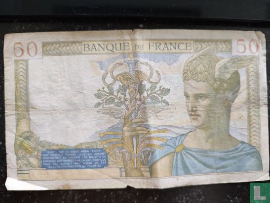 Frankrijk 50 Francs 1936 - Afbeelding 1