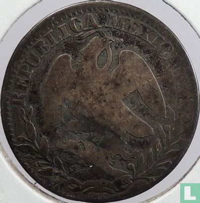 Mexique 2 reales 1831 (Zs OV) - Image 2