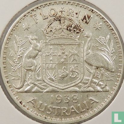 Australia 1 florin 1938 - Image 1